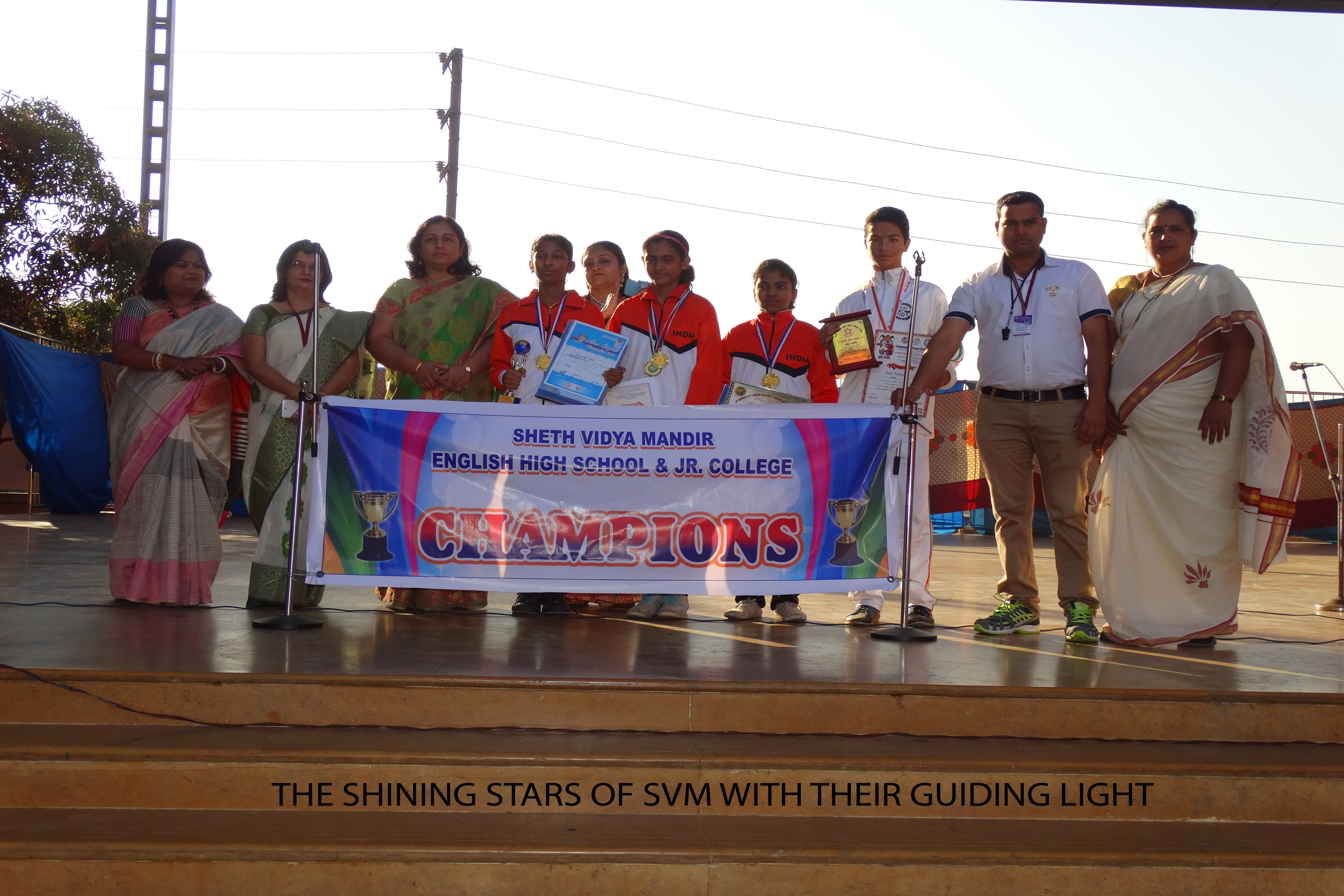 The achievements of the students 